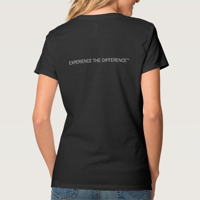 Wirkliche Anwesen-Erfahrung W das T-Shirt (Rückseite)