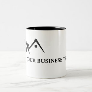 Wirkliche Anwesen-Geschäfts-Tasse Zweifarbige Tasse