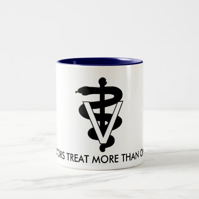 WIRKLICHE DOKTOREN TX ZWEIFARBIGE TASSE (Mittel)