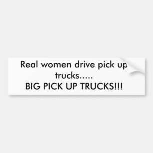 Wirkliche Frauen, die Antrieb oben die GROSSEN Autoaufkleber