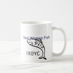 Wirkliche Frauen-Fische Ithicus Tasse
