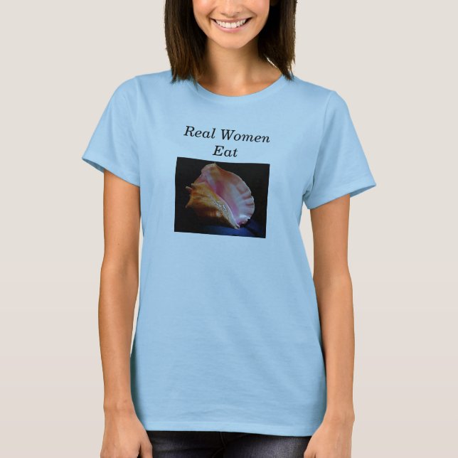 Wirkliche Frauen-Schlag T-Shirt (Vorderseite)