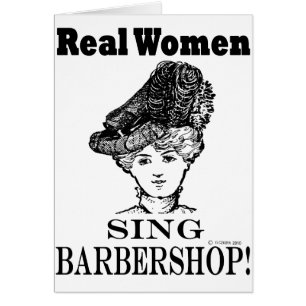 Wirkliche Frauen singen Friseursalon