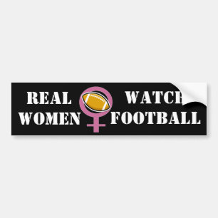 Wirkliche Frauen-Uhr-Fußball-Autoaufkleber Autoaufkleber