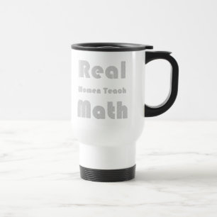 Wirkliche Frauen unterrichten Mathe Reisebecher