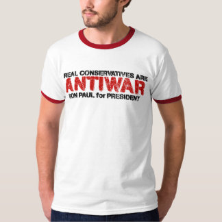 Wirkliche Konservative sind Antikriegs T-Shirt