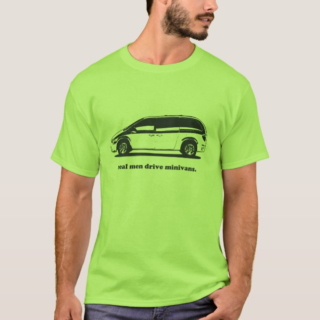 Wirkliche Mann-Antriebs-Mehrzweckfahrzeuge T-Shirt (Vorderseite)