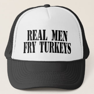 Wirkliche Mann-Fischrogen-Truthähne Truckerkappe