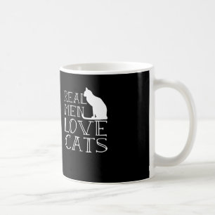 Wirkliche Mann-Liebe-Katzen-Tasse Kaffeetasse