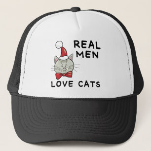 Wirkliche Mann-Liebe-Katzen Truckerkappe