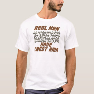 Wirkliche Männer haben Kasten-Haar! T-Shirt