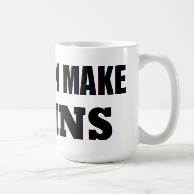 WIRKLICHE MÄNNER MACHEN ZWILLINGE BABY-VATI NEUER KAFFEETASSE (Rechts)