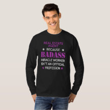 Wirklicher Anwesen-Agent-coole Lustige-Badass
