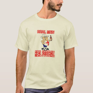 Wirklicher Fußball wirklicher Männer Englands T-Shirt