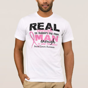 Wirklicher genug Mann genügend Brustkrebs der T-Shirt