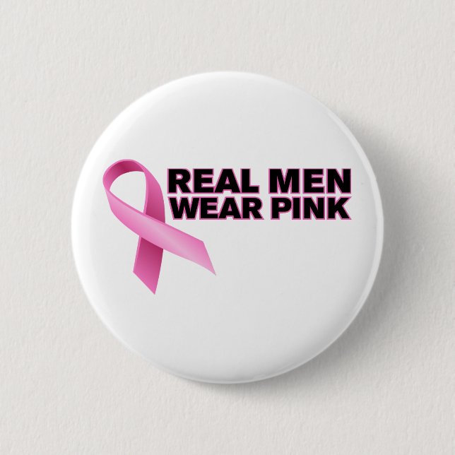 Wirklicher Herrenbekleidung-Rosa-Knopf Button (Vorderseite)