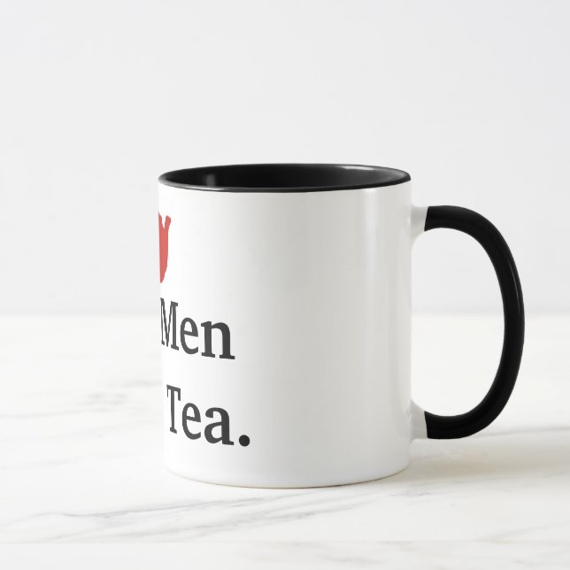Wirklicher Mann-Getränk-Tee - TASSE (Rechts)