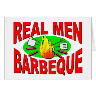 Wirklicher Mann-Grill. Lustiger Entwurf für den