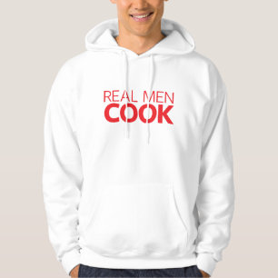 Wirklicher Mann-Koch Hoodie