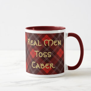 Wirklicher Mann-WurfCaber. Tasse