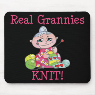 Wirklicher Omas STRICK! Mousepad