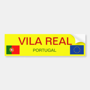 Wirklicher (Portugal) Autoaufkleber Vila