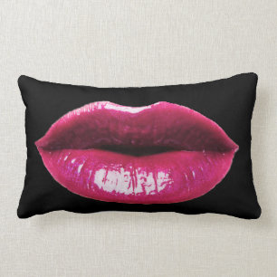 Wirkliches Lippenamerikaner MoJo Kissen