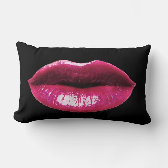 Wirkliches Lippenamerikaner MoJo Kissen (Vorderseite)
