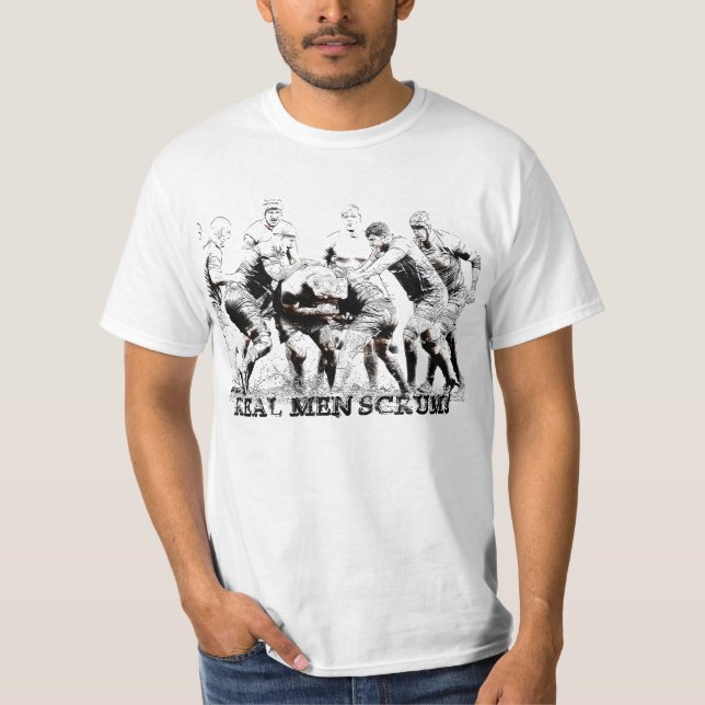 WIRKLICHES MANN-GEDRÄNGE! T-Shirt (Vorderseite)