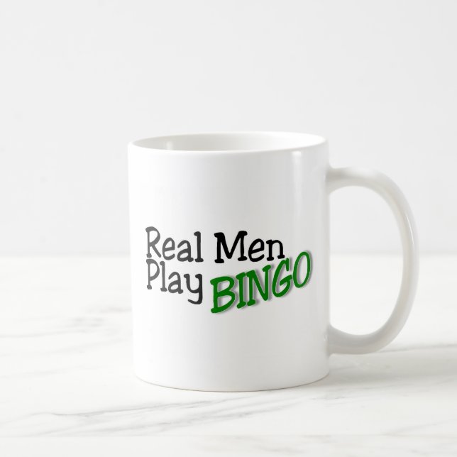 Wirkliches Mann-Spiel-Bingo 3 Kaffeetasse (Rechts)