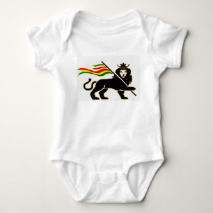Wirkliches Rasta Löwe-Baby Baby Strampler