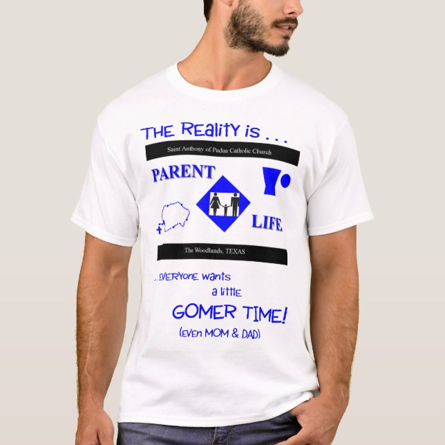 Wirklichkeit gomer Shirt (Vorderseite)