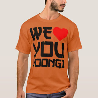 WirLiebeDichYoongi Wir Lieben Dich Yoongi T-Shirt