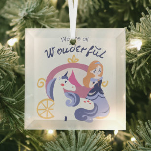 #WirSindAlleWundervolleVerzierungen Ornament Aus Glas