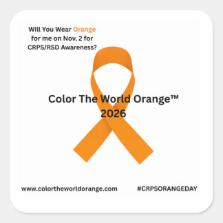 Wirst du 2026 Orange für mich tragen Sticker