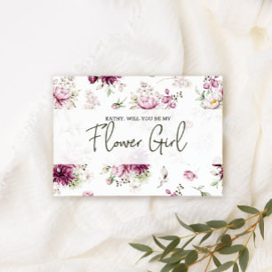 Wirst du mein Blumenmädchen Pfingstrosen Rosa Blum