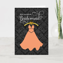 Wirst du mein Bridesmaid-Päpst sein? Einladung