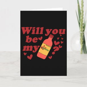 Wirst du mein Valentinstag sein Karte