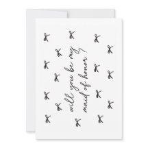 Wirst du meine Trauzeugin für meine Hochzeit sein