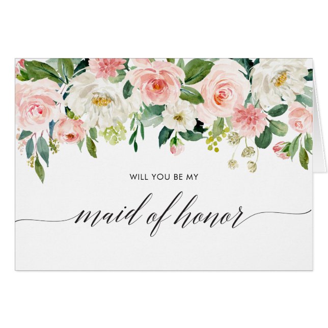 Wirst du meine Trauzeugin sein, halt, Hochzeit? (Vorderseite (Horizontal))