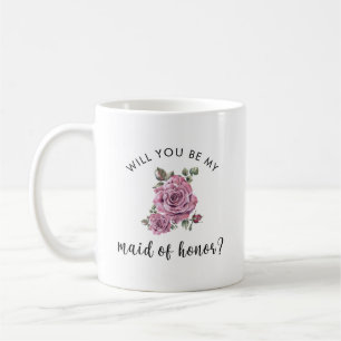 Wirst du meine Trauzeugin werden Antrag Kaffeetasse