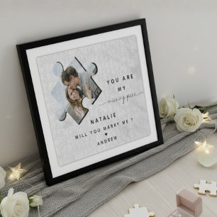 Wirst du mich heiraten? Einfache und saubere Verlo
