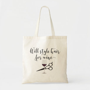 Wirstyle Haare für Wein-Friseur-Geschenk Tragetasche