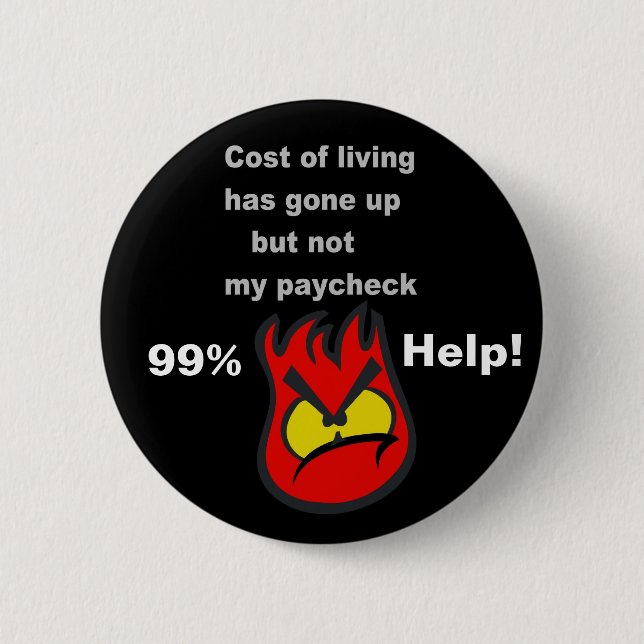Wirtschaft Button (Vorderseite)