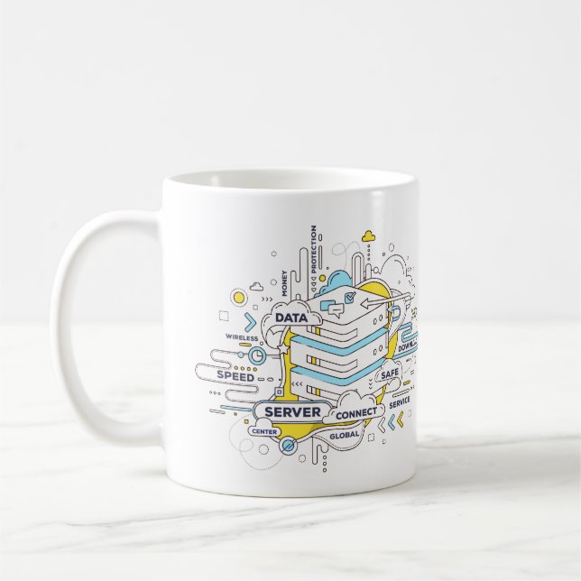 wirtschaftliche Ermächtigung Kaffeetasse (Links)
