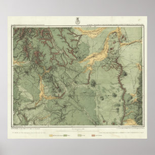 Wirtschaftliche Merkmale von Colorado Poster