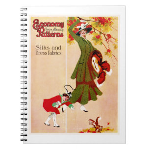 Wirtschaftliche Muster Notizblock