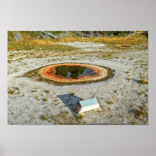Wirtschaftsgeyser, Yellowstone-Nationalpark Poster