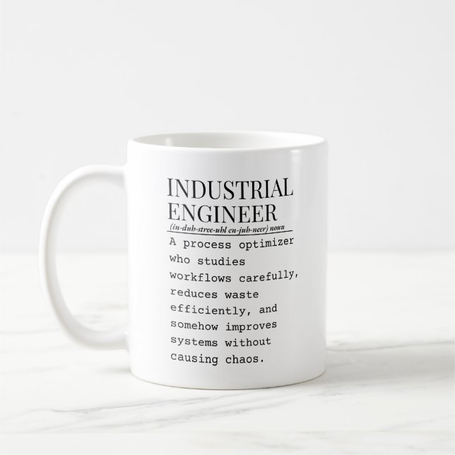 Wirtschaftsingenieur  kaffeetasse (Links)