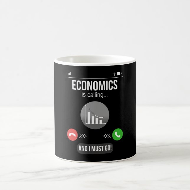 Wirtschaftslehrer Funny Economist-Geschenk Kaffeetasse (Mittel)